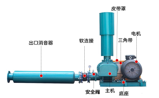 羅茨風機結構介紹